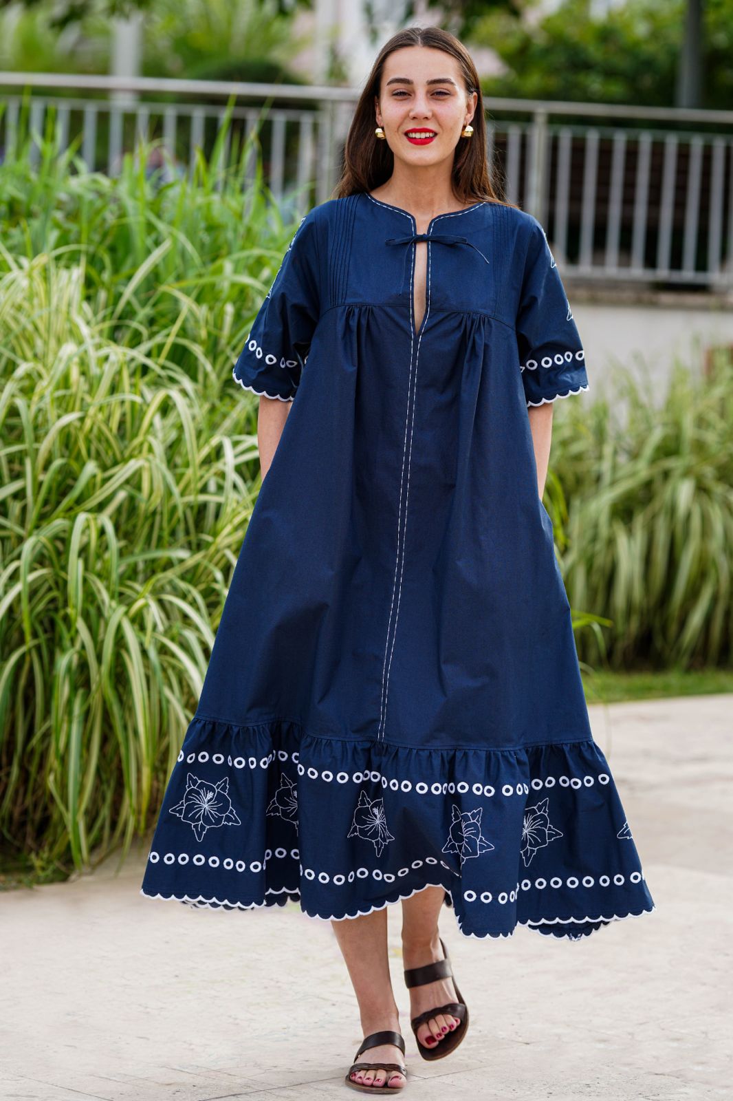 NAVY BLUE DRESS