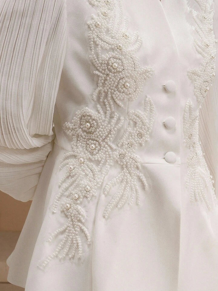 The Ethereal Peplum Suit