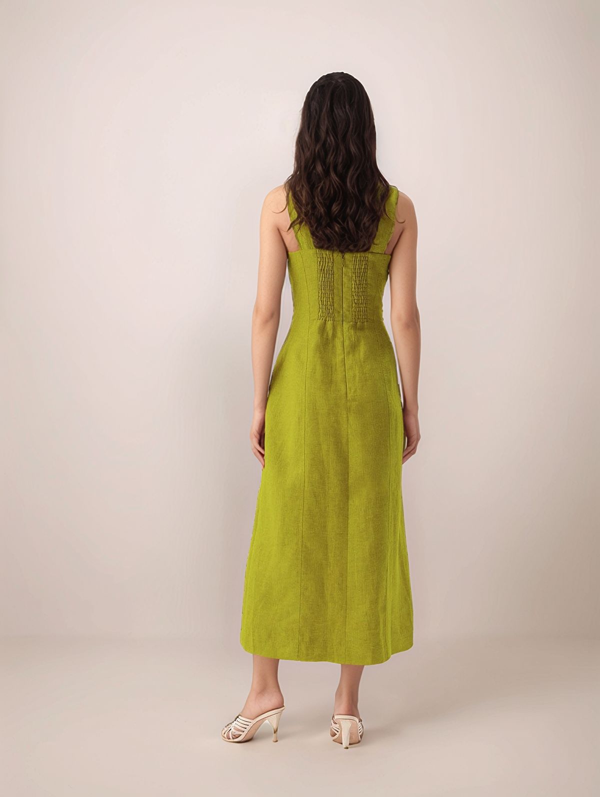 Lime Green Dress